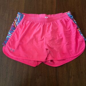 Under Armour Women's Pink Athletic Shorts